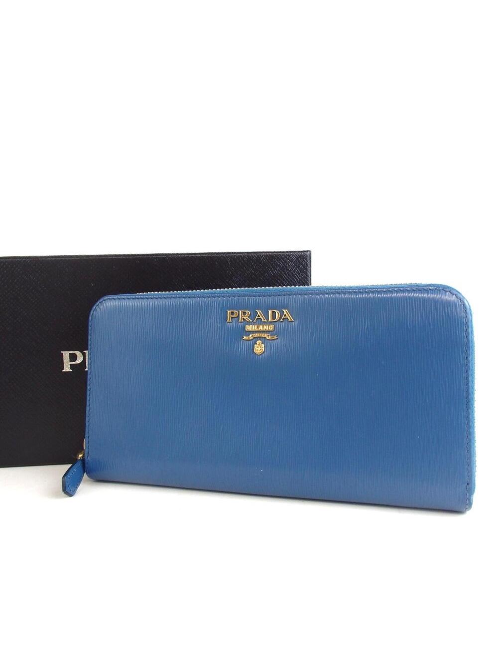 PRADA Wallet, Leather used
